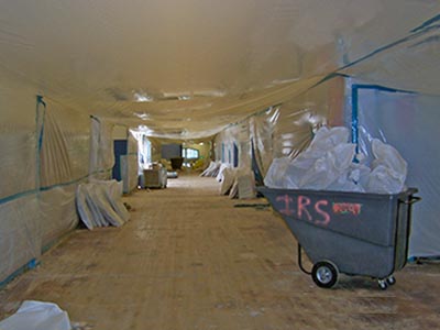 Industrial cleanup