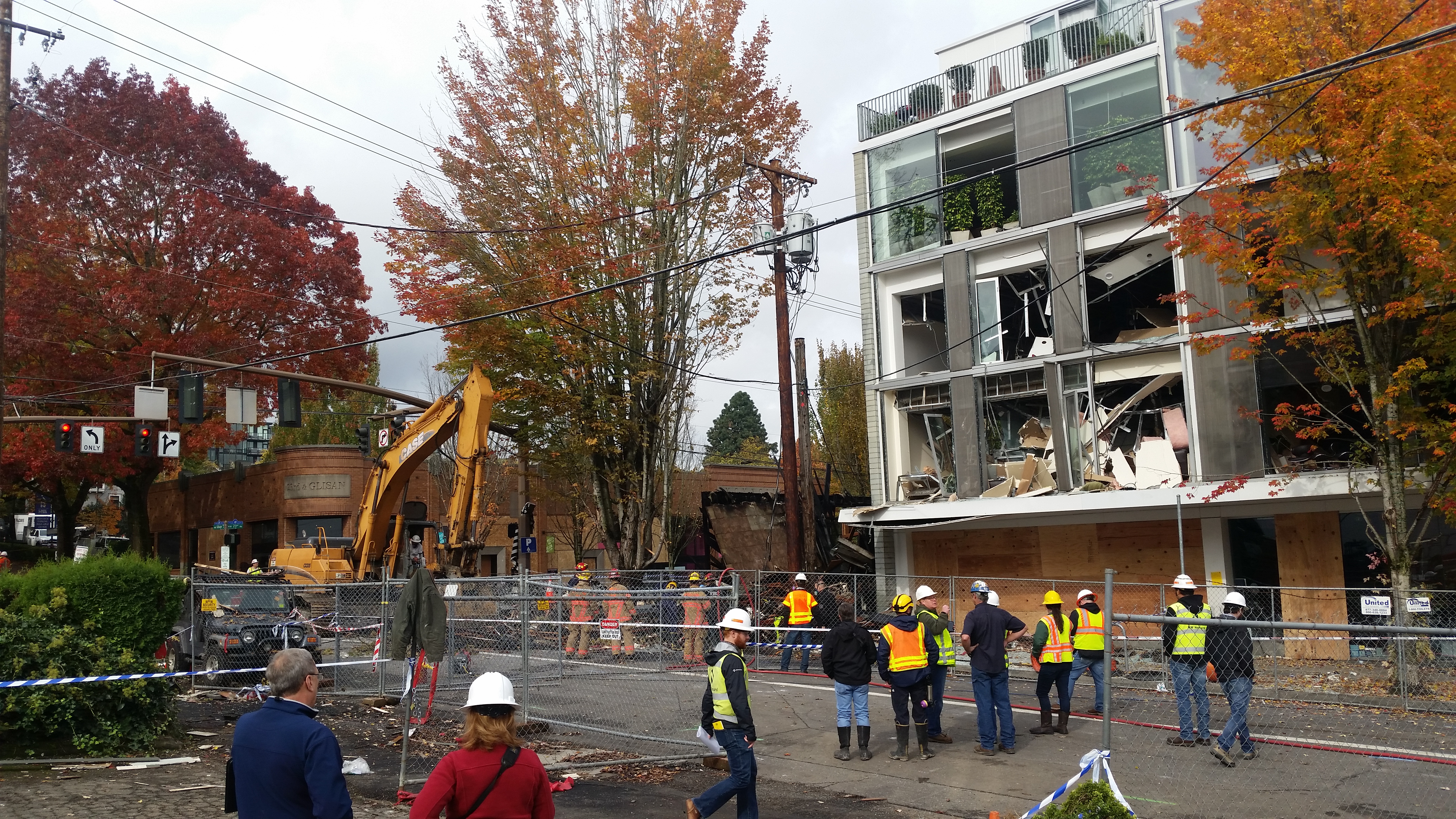 Site cleanup after remediation